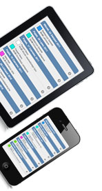 Wersja mobilna do zarządzania rejestracją przez smartfona lub tabletu